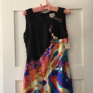 Unique Eci New York Cocktail Midi Dress